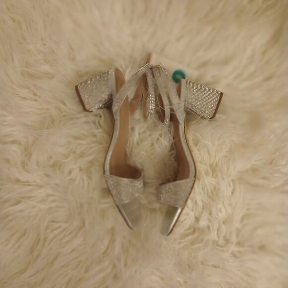 🆕👡 Blingy Shannon Heeled Sandals from A New Day, Sz 8 - Picture 8 of 9